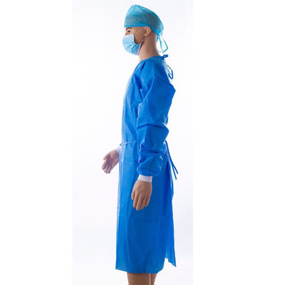 Disposable Blue 4XL AAMI Reinforced Surgical Gown