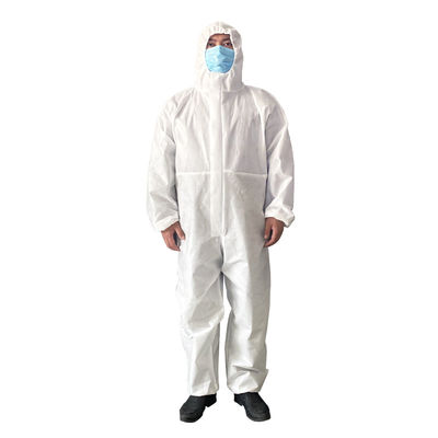 Anti Shrink 25gsm 3XL Lightweight Disposable Coveralls