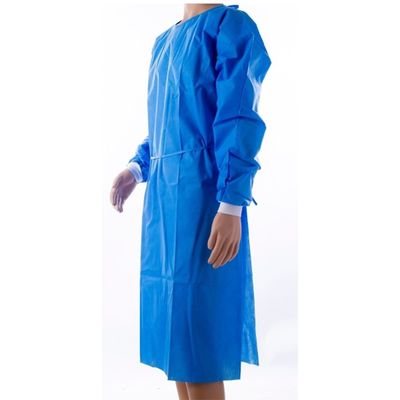 Disposable Blue 4XL AAMI Reinforced Surgical Gown