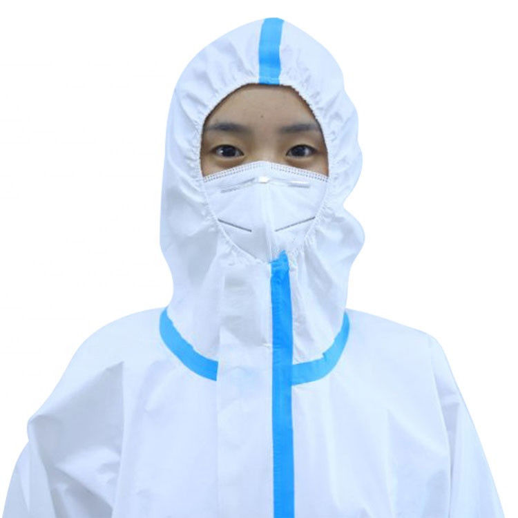Virus Biological Safety SMS 60gram Disposable Protective Suit